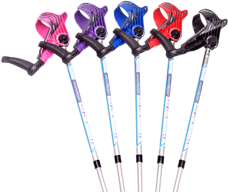 Junior Smart Crutches In All Colors - Smartcrutch Junior (500x393), Png Download