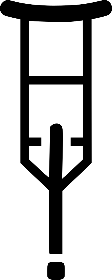 Crutch Comments - Vector Graphics (392x980), Png Download