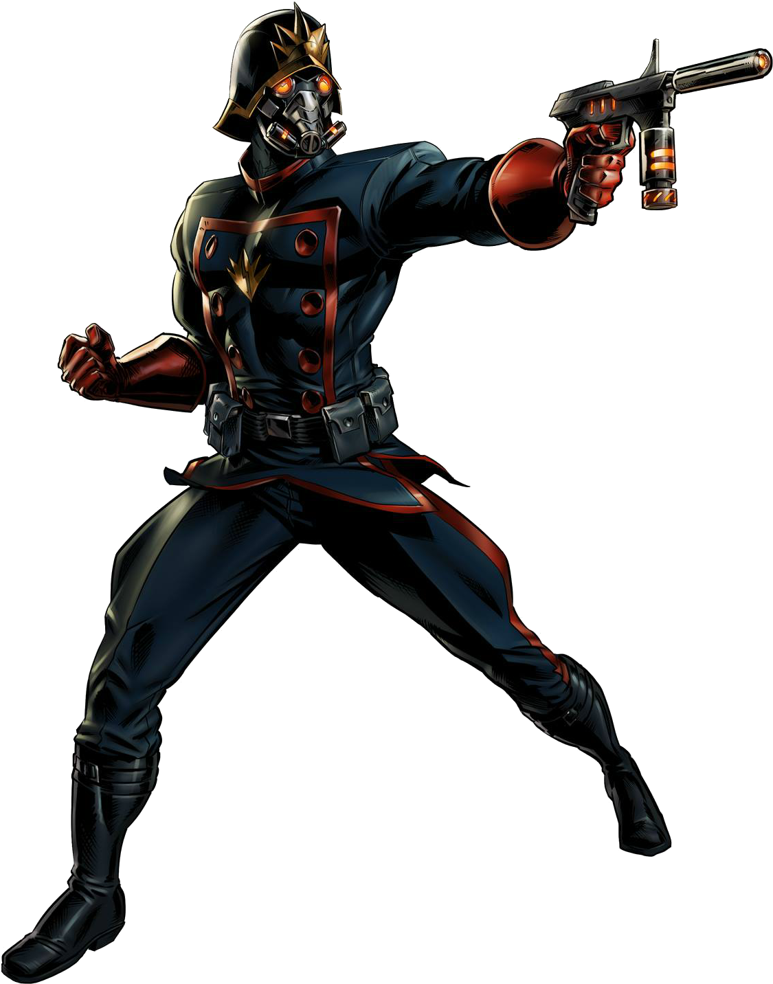 Modern Star-lord Portrait Art - Starlord Marvel Avengers Alliance (1500x1500), Png Download