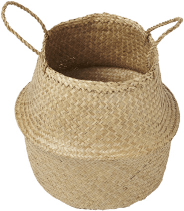 Wicker Basket - Geflochtener Korb, Korbweide Natur (600x600), Png Download