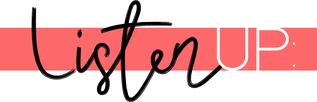 Listenup - Odie - Listen Up (1105x357), Png Download