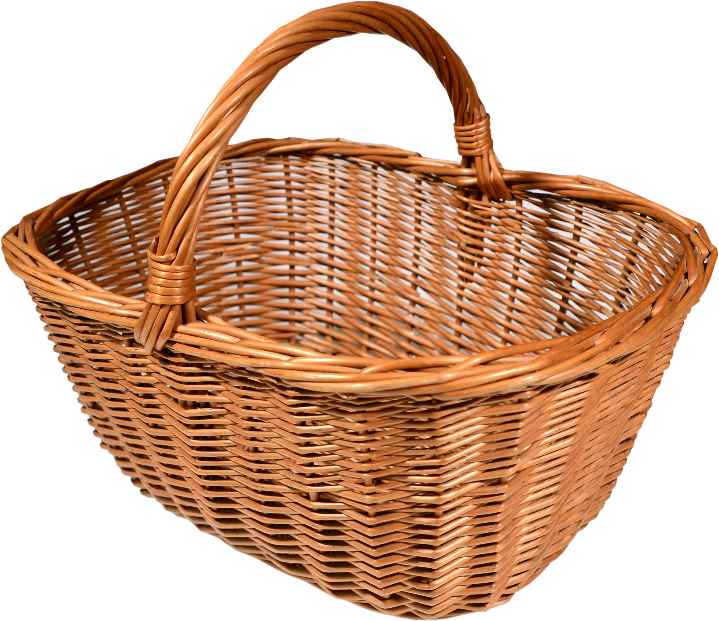 Cookery Basket - Wicker (2759x2759), Png Download