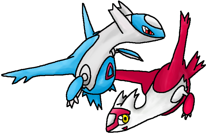 More Like Ralts - Latios And Latias Png (800x800), Png Download