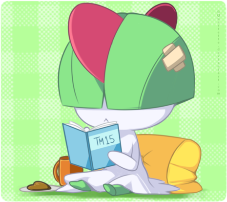 Pokemon, Psychic, And Ralts Image - Pokemon Ralts Kawaii (500x451), Png Download