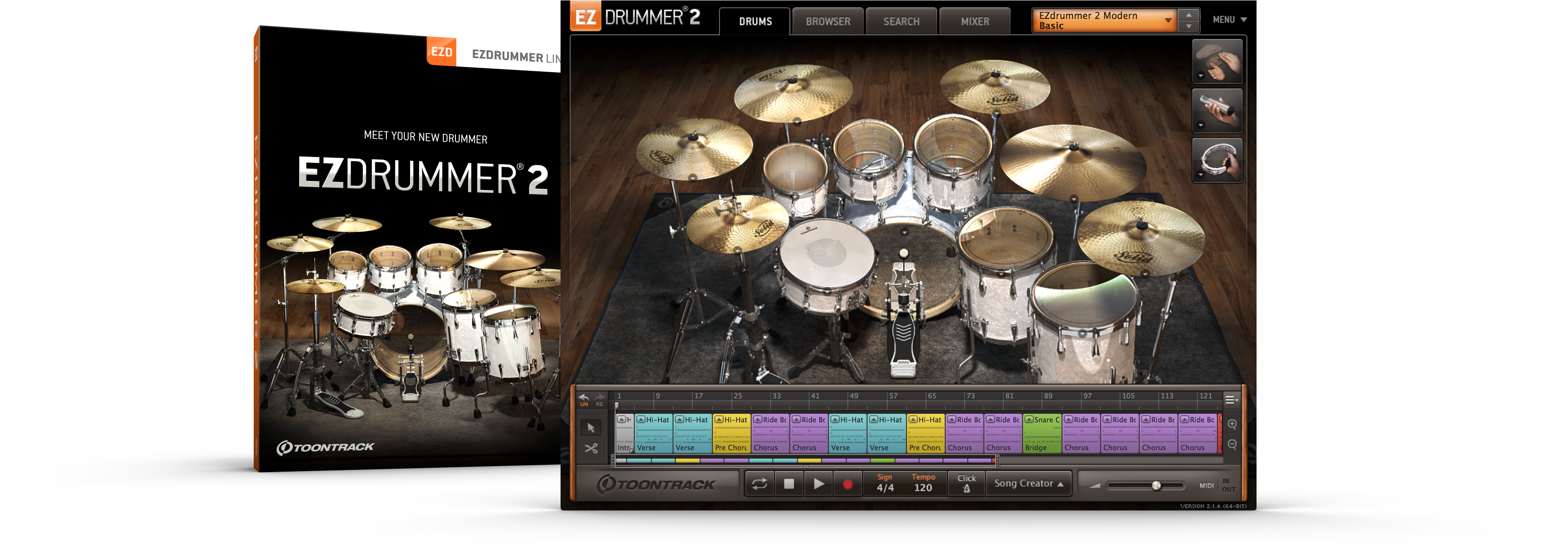 We Can't Wait To See What You Come Up With - Toontrack Ez Drummer 2 (4096x3277), Png Download