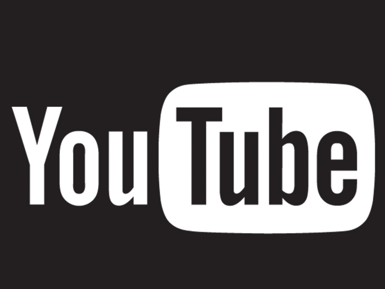 Youtube Icon Black - Social Media Apps Youtube (767x576), Png Download