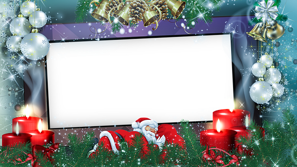 Christmas, Nicholas, Candles - Schöne Erste Feiertag Und Frohe Weihnachten (604x340), Png Download