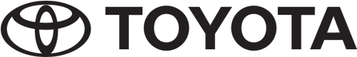 Toyota Logo Decal Sticker Toyota Logo - Toyota Logo Black And White (500x500), Png Download