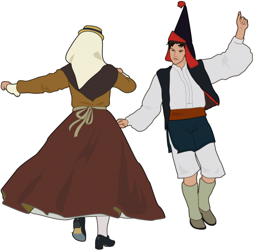 Baile-tradicional - Bailes Canarios (700x494), Png Download
