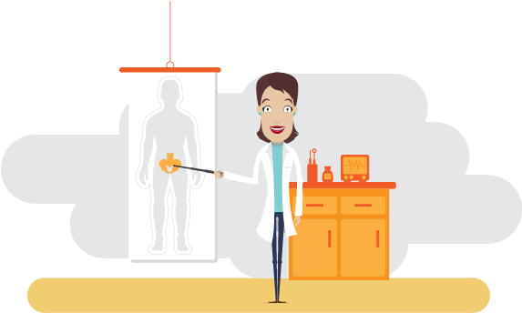 Cada Año Son Detectados Entre 100 Y 150 Casos De Osteosarcoma, - Cancer (600x373), Png Download