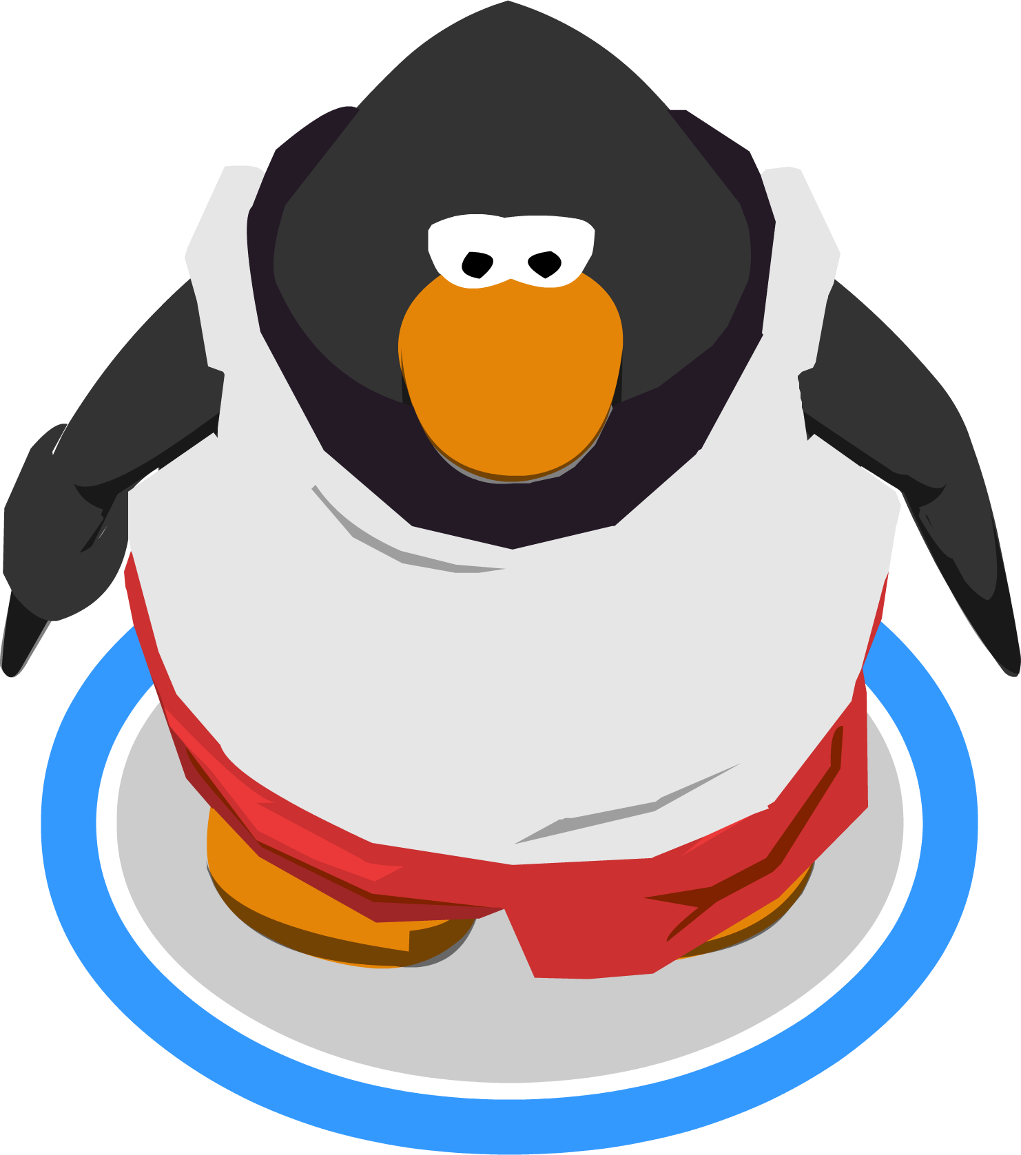 Dance Crew Outfit In-game - Club Penguin Gold Medal (1482x1677), Png Download