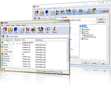 Strengthened Security - Winrar (461x366), Png Download