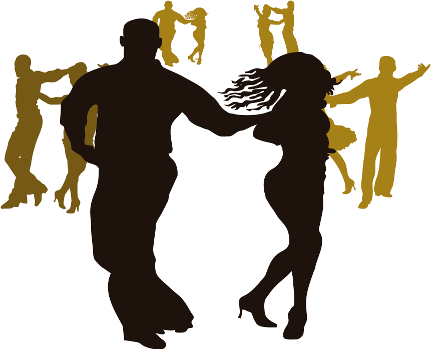 Clases De Salsa Cubana En Madrid - Gente Bailando Salsa Png (898x697), Png Download