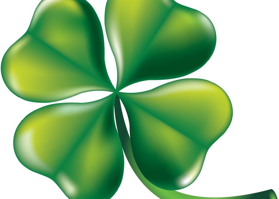 1000 Images About Four Leaf St Patricks Day - 🍀 Png (897x642), Png Download