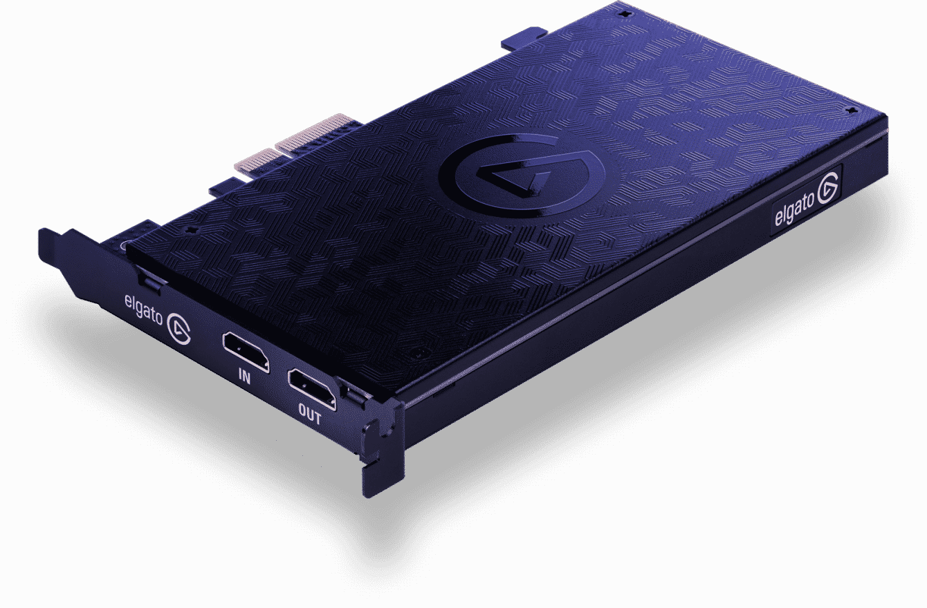 4k60 Pro Backplate And Io View - Elgato Game Capture 4k60 Pro (1340x880), Png Download