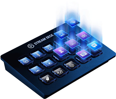 Elgato Stream Deck - Elgato Stream Deck Keyboard (675x450), Png Download
