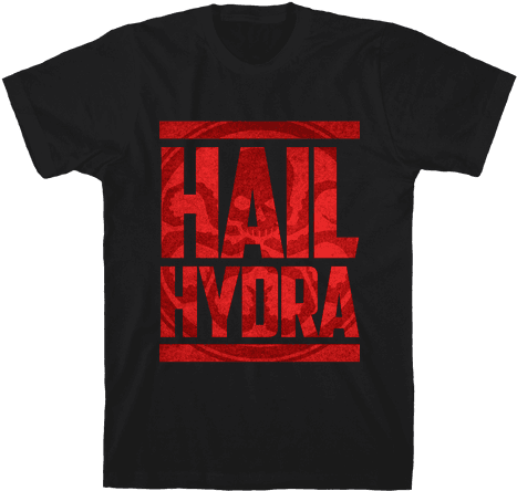 Hail Hydra Mens T-shirt - T-shirt (484x484), Png Download