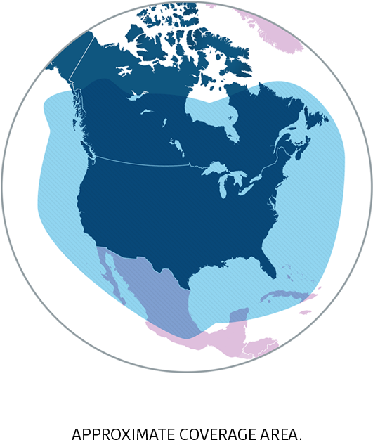 Siriusxm Aviation Weather Service Area - Garmin Gdl 52 Sirius Xm/ads-b Gps Receiver (980x744), Png Download