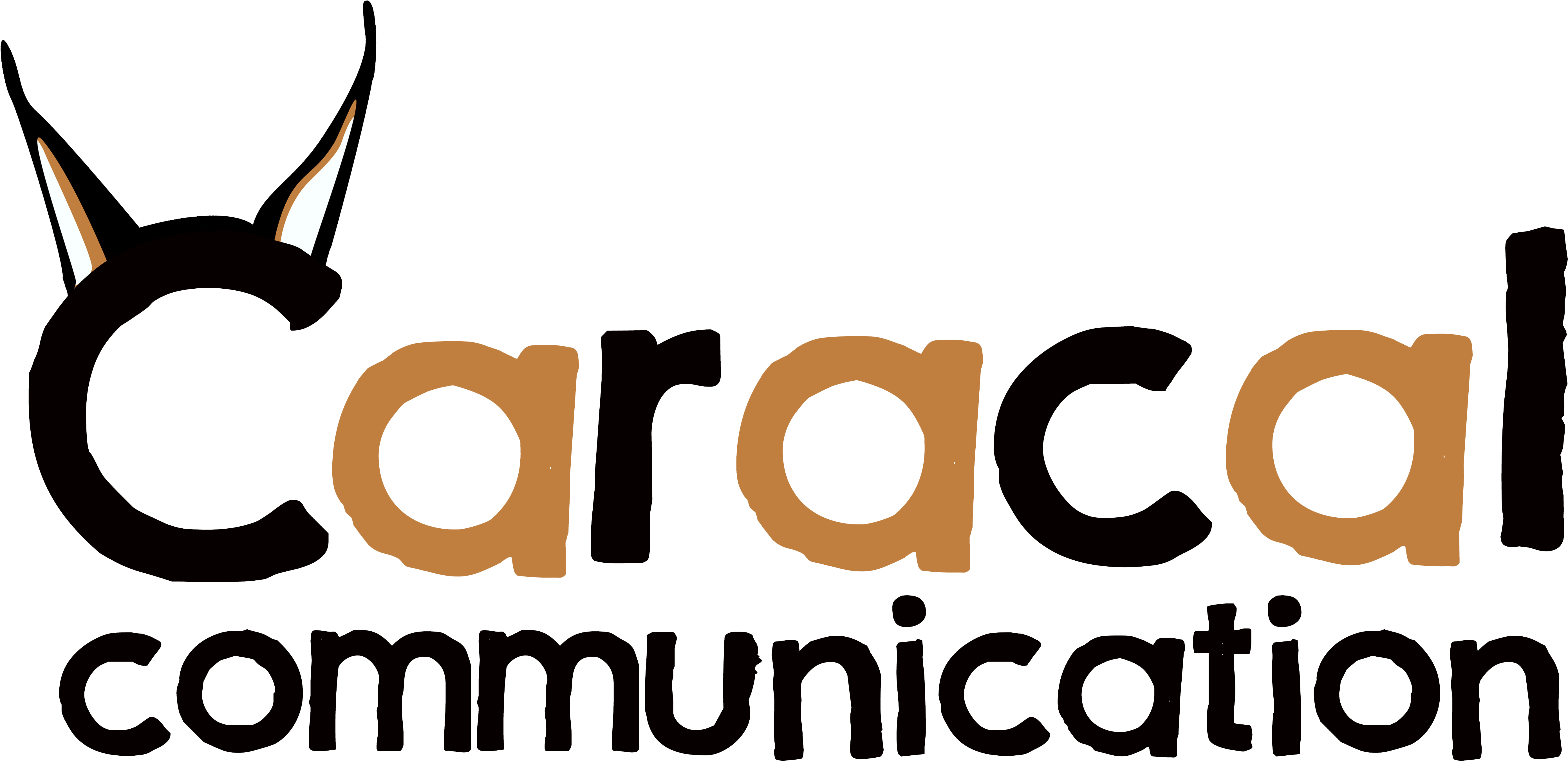 Caracal Communication Caracal Communication - Caracal Logo (7263x3197), Png Download