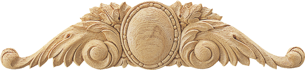 Aw6002 - Corner Ornament Wood Png (1008x245), Png Download