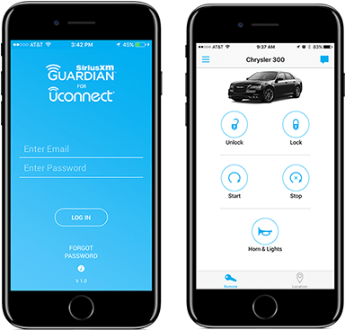 Mobile Access - Siriusxm Guardian (387x373), Png Download