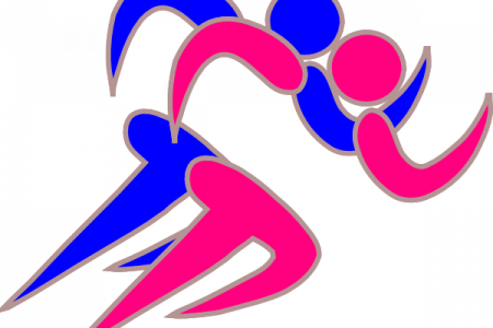 Runners Clip Art At Clkercom Vector Clip Art Free - Clip Art Runner (450x300), Png Download