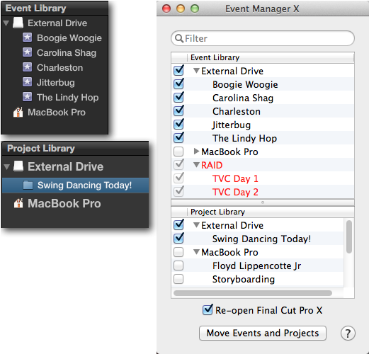Launch Final Cut Pro X Faster With Fewer Active Events - Final Cut Pro X (528x500), Png Download