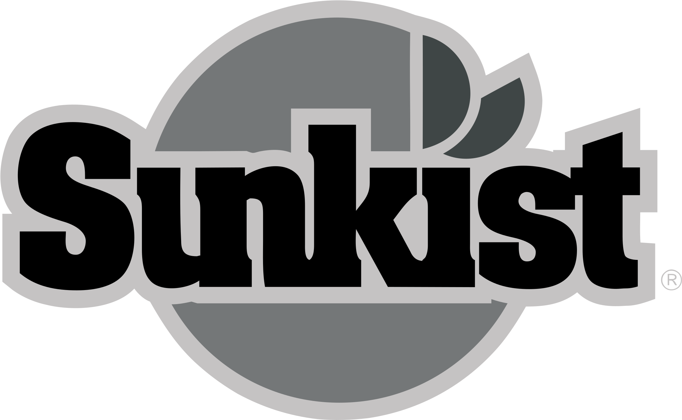 Sunkist Logo Png Transparent - Imprint Rolling Collapsible Cooler | Qty 25 | Promotional (2400x2400), Png Download