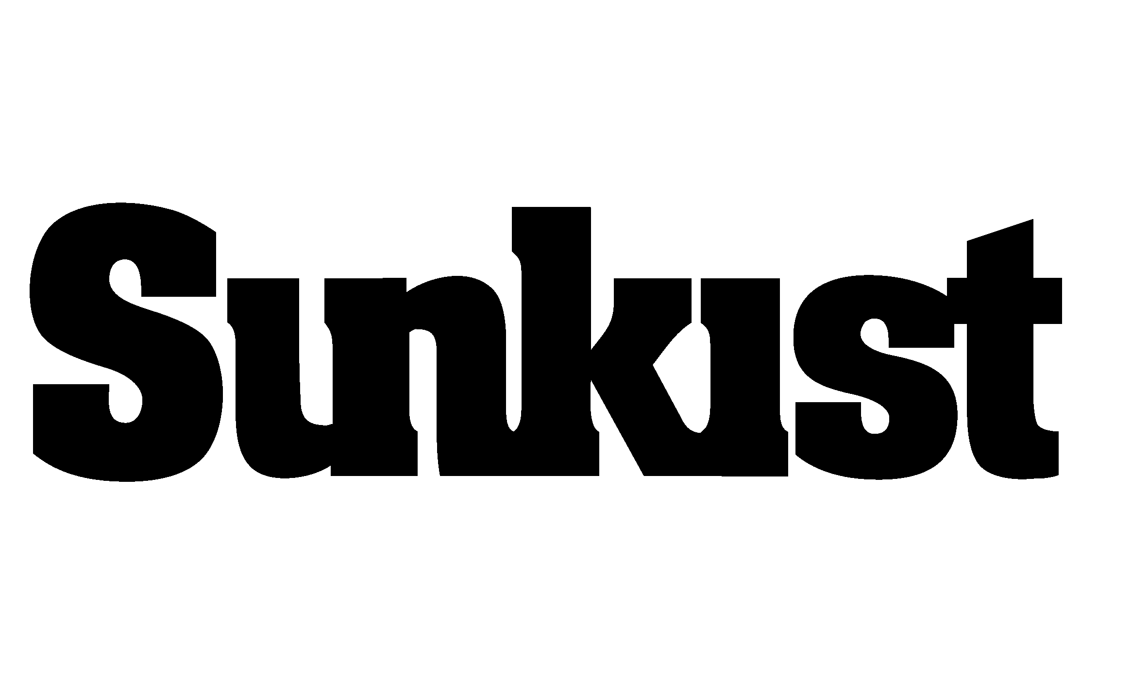 Sunkist Logo Black And White - Sunkist Growers, Incorporated (2400x2400), Png Download
