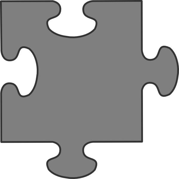 Border Puzzle Piece - Puzzle Pieces Vector Png (600x599), Png Download