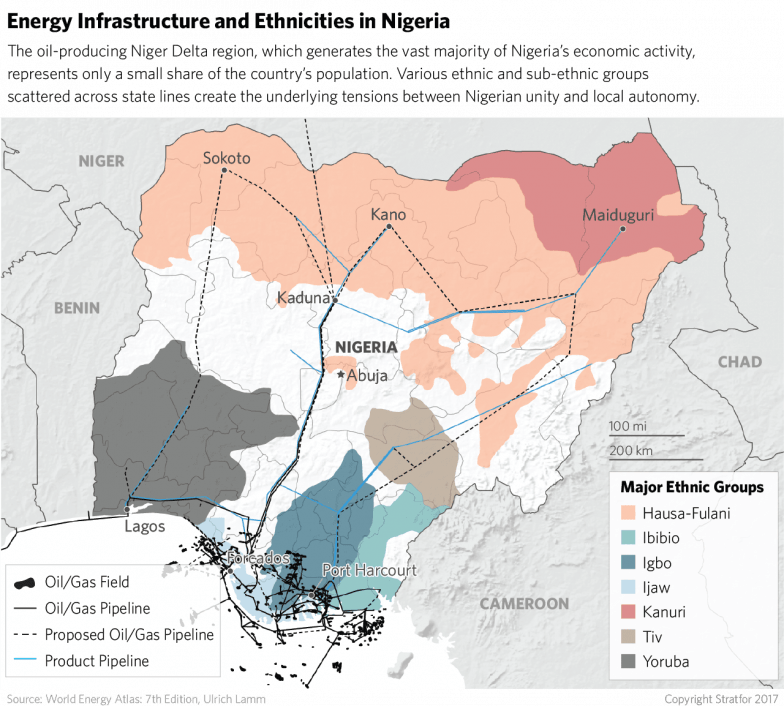 Energy Infrastructure In Nigeria - Nigeria (784x706), Png Download
