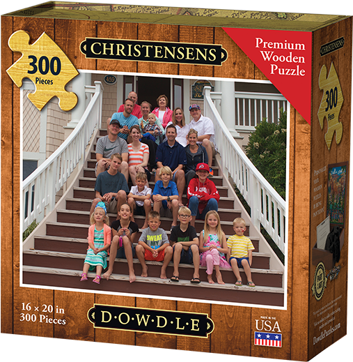 Custom Image Wooden Puzzles - Dowdle Puzzles Miami Beach Puzzle - Multi Color - 20 (578x600), Png Download