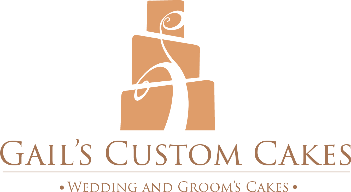 Gails Custom Cakes Logo Knoxville Tn - Wedding Cakes Logo (1360x755), Png Download