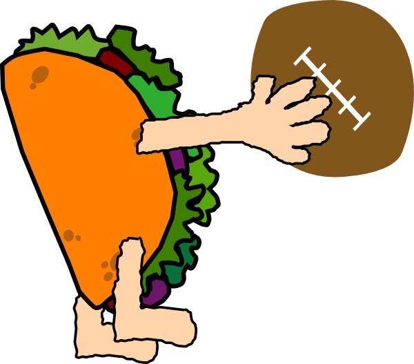 Taco Clip Art (600x527), Png Download