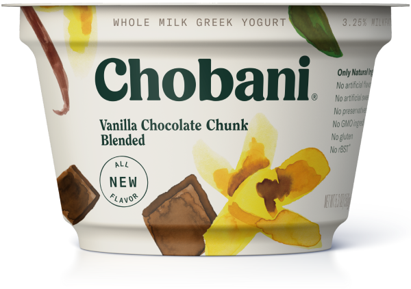 Chobani Hint Of Flavor (600x423), Png Download