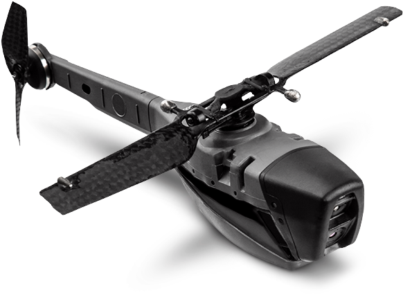 Black Hornet Prs - Flir's Black Hornet 3 Nano Uav (600x625), Png Download