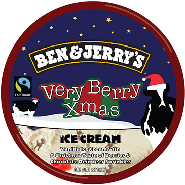 A Mock-up Design For A New Ben & Jerry's Flavour 'very - Ben & Jerry's Milkshake, Chocolate Fudge Brownie (600x441), Png Download
