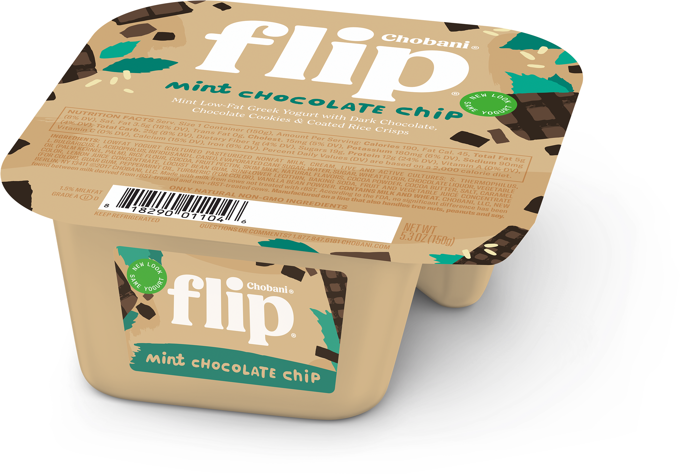 Mint Choco Chip - Box (3000x2209), Png Download