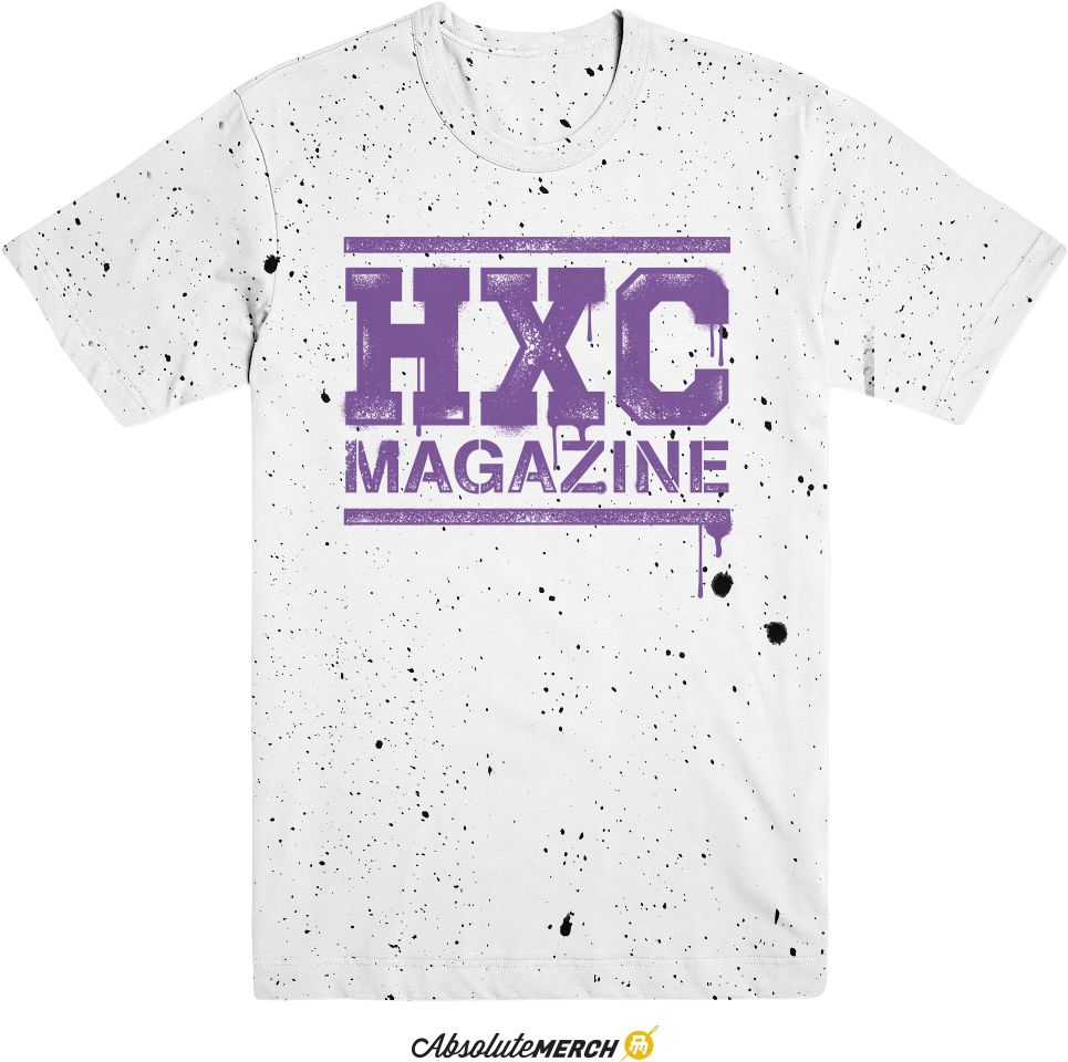 Image Of White Speckle Hxc Magazine - T-shirt (1050x1050), Png Download