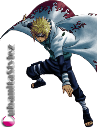 Naruto 4th Hokage Yondaime - Yondaime Hokage (341x454), Png Download