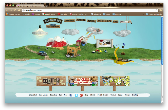 "it's What's Inside" Campaign - Site Web Ben & Jerrys (670x441), Png Download