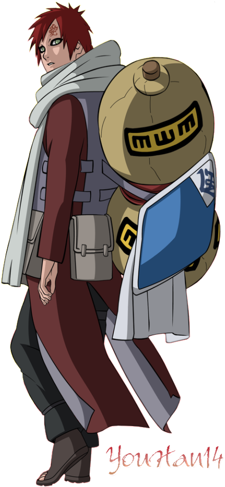 After Hearing Naruto S - Gaara Kazekage (575x1023), Png Download