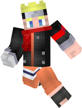 Undefined - Naruto The Last Skin Minecraft (350x455), Png Download