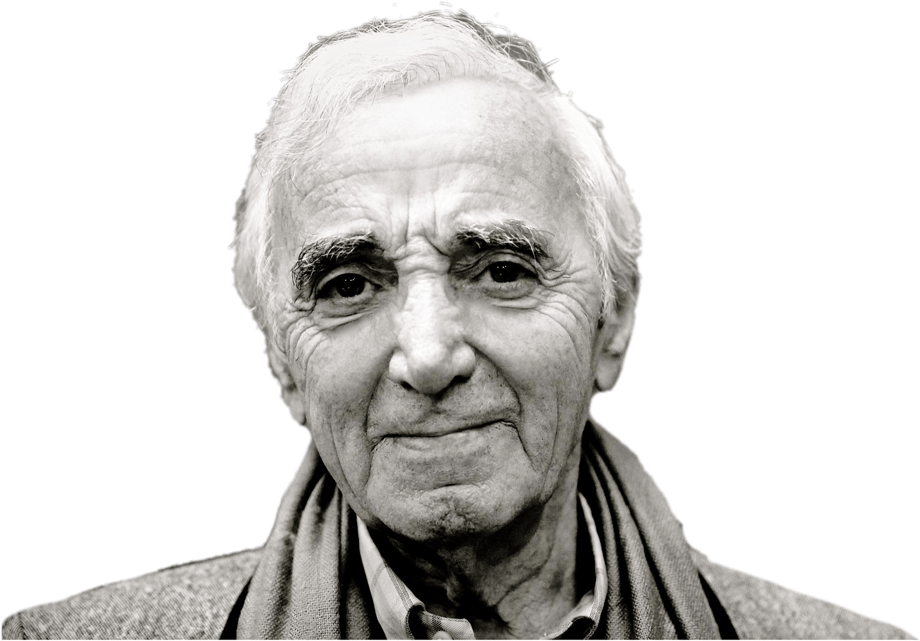 Charles Aznavour Face Png - Charles Aznavour 2016 (2000x1334), Png Download