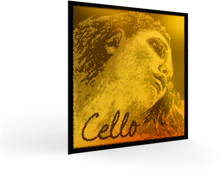 Pirastro Evah Pirazzi Gold Cello Strings, Set - Pirastro Evah Pirazzi Gold Cello A String (484x355), Png Download