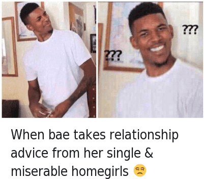 Advice, Bae, And Confused - People Wearing Glasses Memes (400x365), Png Download