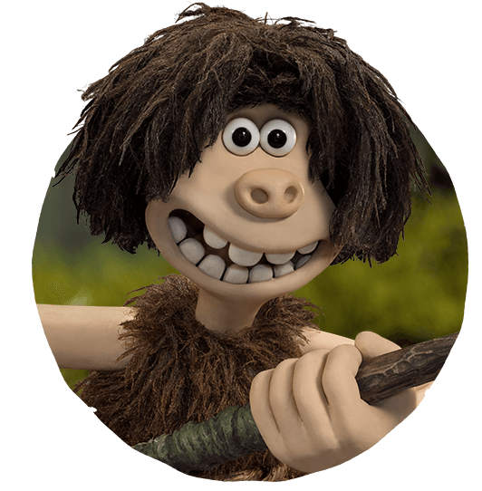 Dug Dug - Early Man Main Character (532x542), Png Download