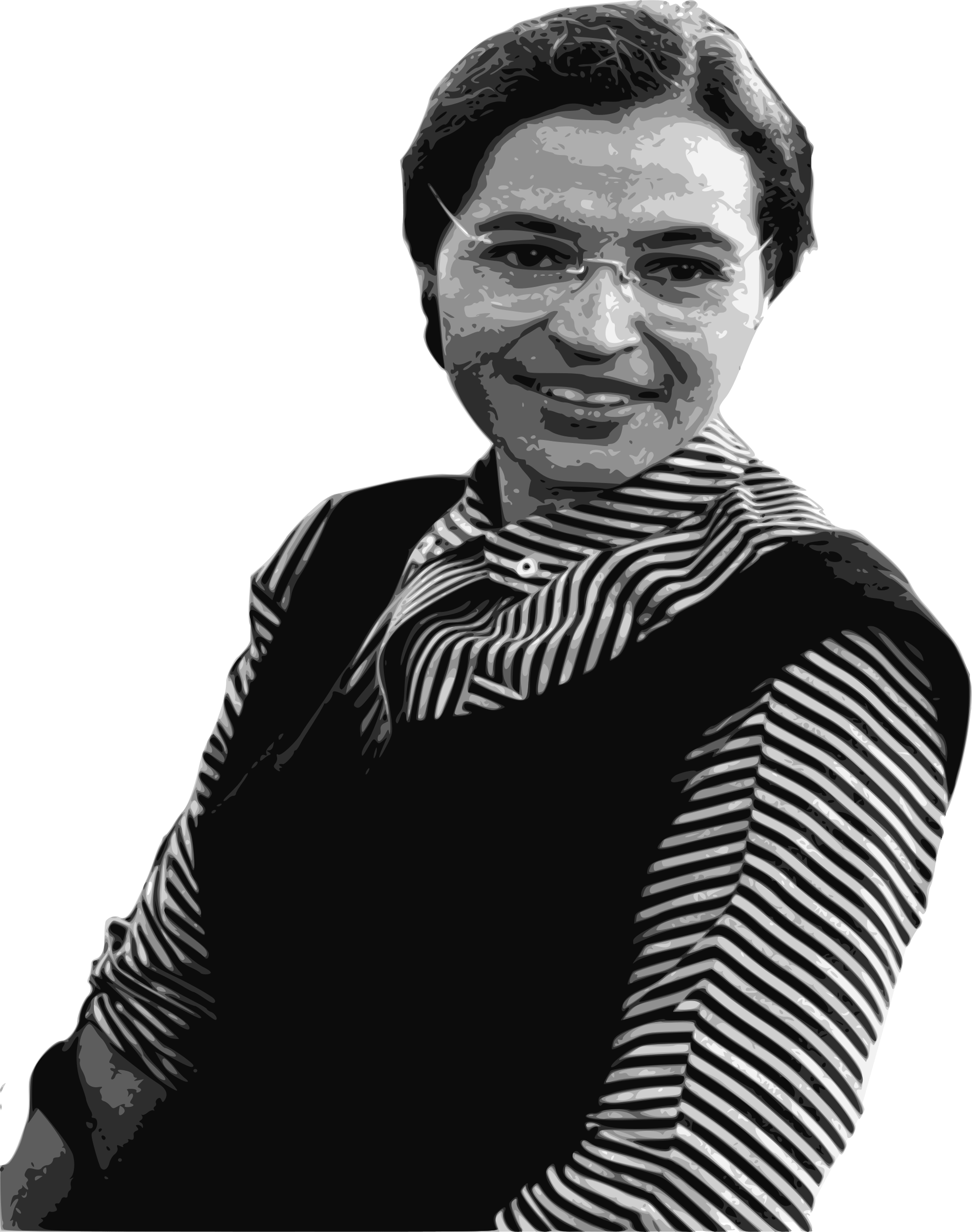Rosaparks-face - Rosa Parks Transparent Background (1894x2400), Png Download