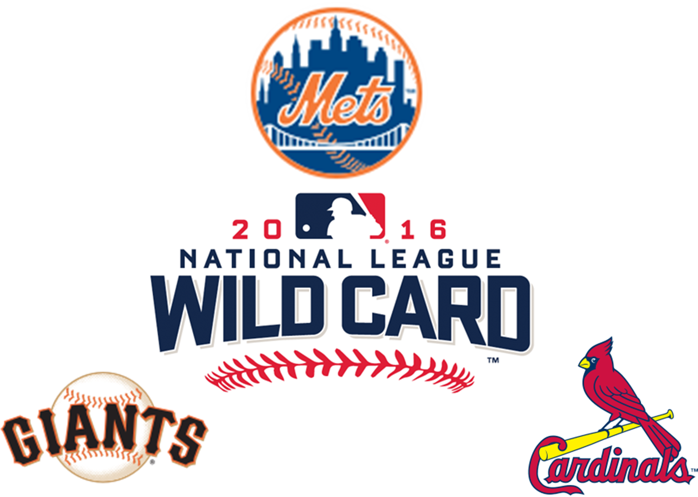 Three Way Tie For The Nl Wild Card What Happens Next - World Series Fox 2016 (1377x986), Png Download