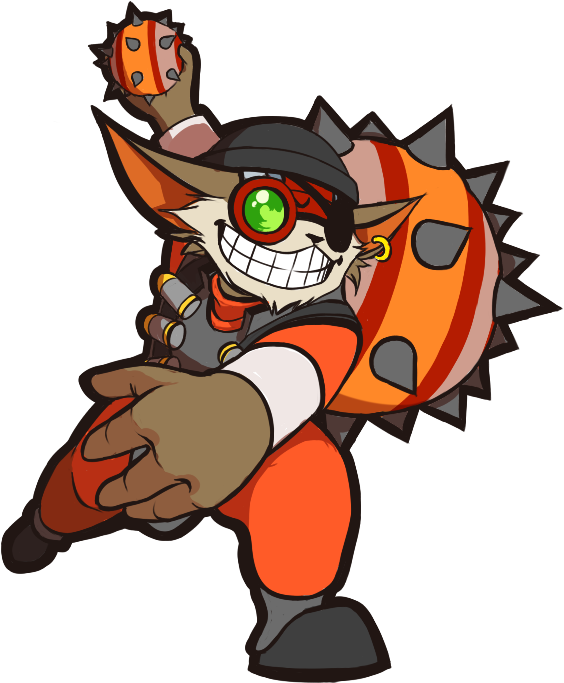 Ziggs Demoman - Behance (650x750), Png Download